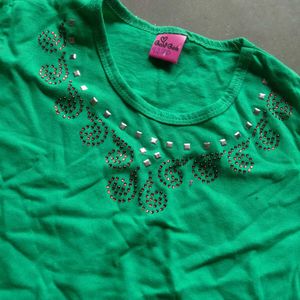 Girls Western Top