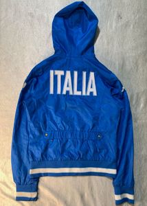 Vintage Kappa Italia Hooded Windbreaker Jacket