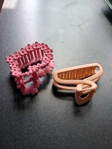 Cute Heart &amp; Claw Clip Set