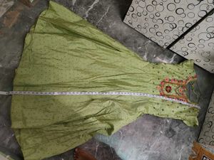 Beautiful Embroidered Anarkali Gown with Dupatta