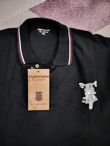 NEW Black T Shirt By Big Banana