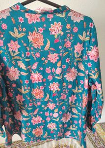 Bohemian Floral Print Kurta
