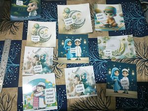 Eid Mubarak 10 eidi Cards fixed price