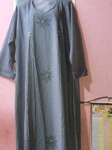 Embellished Blue Kurta