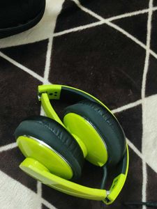 Neon Green Headphones