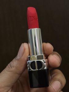 Dior Rogue Velvet Lipstick In Shade 999Velvet