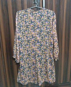 Floral Print Midi Dress