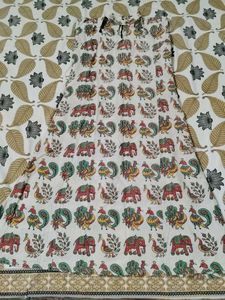 Women's Printed Sleeveless Kurta