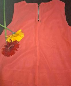 Chic Sleeveless Layered Tunic