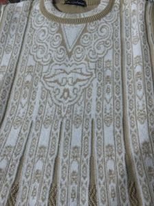 Elegant Knit Kurti with Pants Set