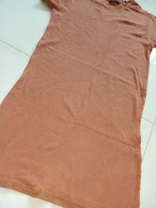 Terracotta Orange Bodycon Dress