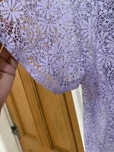 Atmosphere Purple Lace Top Size 16 (42-44Inches)