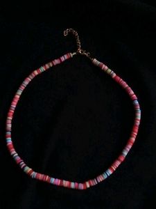 Colorful Beaded Choker Necklace