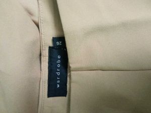 Khaki Wide-Leg Trousers WESTSIDE