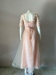 Pink Floral Tulle Gown NO DISCOUNT ❌