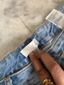 Light Wash Ripped Wide Leg Jeans