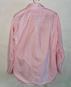 Ralph Lauren  Pink Striped Oxford Shirt