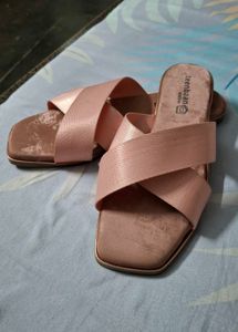 Chic Pink Slide Sandals