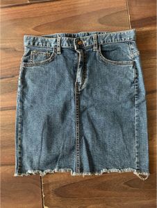 Denim Mini Skirt