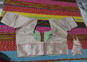 Embroidered Silk Blend Saree