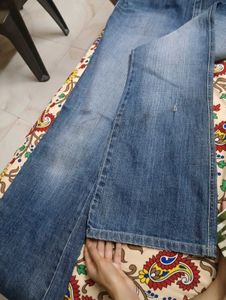vintage blue bootcut jeans for women