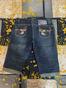 Denim Capri Jeans