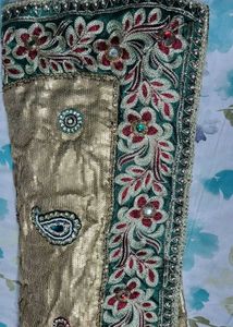 Beautiful Red Lengha With 2 Duppata