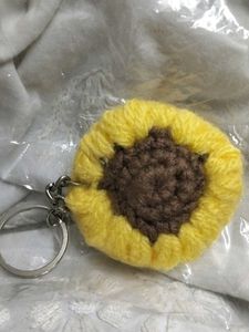 Sunflower Keychain