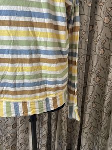 Striped Long Sleeve Top