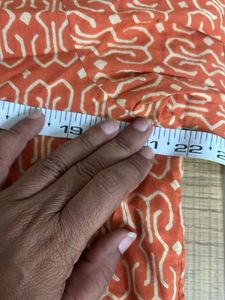 cotton coral Kurta