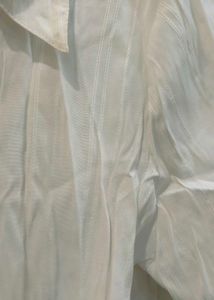 Classic White Short Sleeve Button-Up Shirt