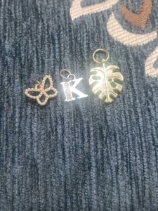 3-piece   aesthetic pendant combo ( monstera, butt