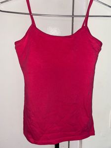 Vibrant Pink Spaghetti Top