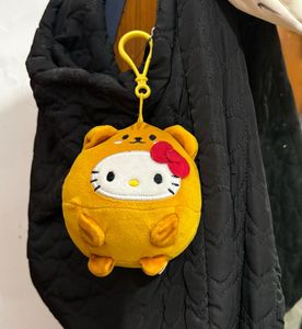Hello Kitty Squishy Plush Keychain