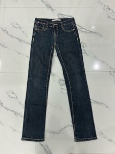 Evisu Girls straight fit jeans