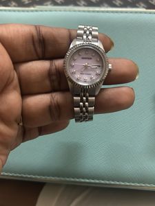 Elegant Women's Silver Watch