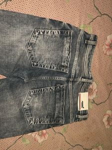 Stylish Dark Wash Denim Jeans