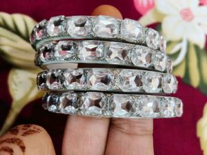 Sparkling Crystal Bangles