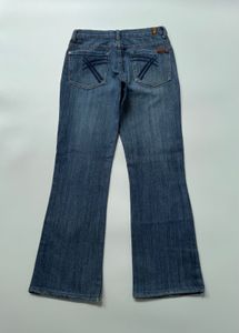 Y2K low rise bootcut jeans