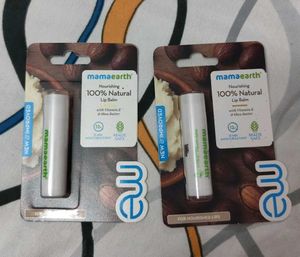 Mamaearth 100% Natural Lip Balm (2 Pack)