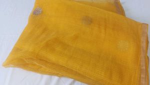 Beautiful Yellow Saree