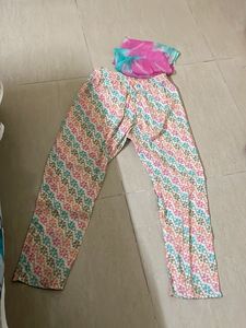 Pink Floral Print Kurta