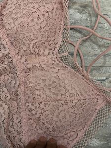 Strapless &amp; Lace Bralette Set