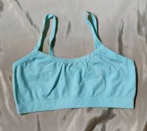 Comfortable Light Blue Sports Bra