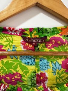 PURE COTTON Vibrant Floral Patiala Salwar