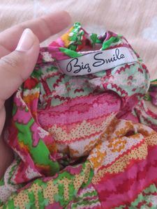 multicolour boho top🌟💌