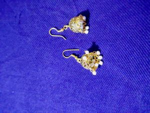 Golden Earrings Combo Set Of 2