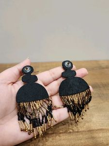 Beaded Statement Earrings