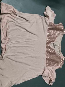 Sparkly Sequin Top - Chic & Stylish L size