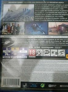 GTA V PS4 (Miner Defect in end of disk 📀)